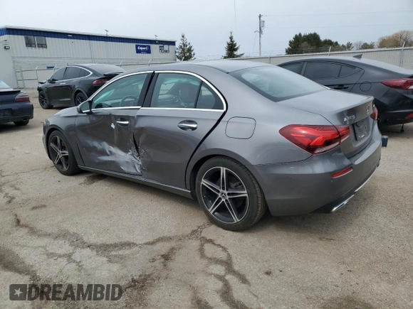 2019 Mercedes-Benz A 220 with VIN WDD3G4FB2KW031250, listed as a Copart auction lot 51075025 with 104,011 mi miles and Salvage Title. Bid and sale history available at DreamBid. Image 2.