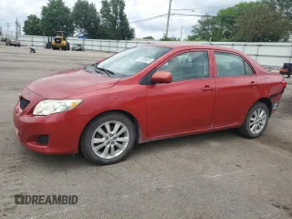 2010 Toyota Corolla with VIN 1NXBU4EE6AZ175691, listed as a Copart auction lot 61080625 with 203,981 mi miles and Salvage title. Bid and sale history available at DreamBid. Image 1.