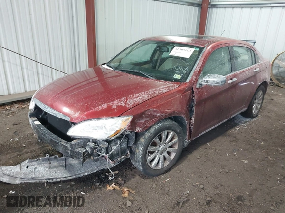 2014 Chrysler 200 Limited with VIN 1C3CCBCGXEN186783, listed as a IAAI auction lot 41395413 with 100,040 mi miles. Bid and sale history available at carsss.com. Image 17.