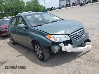 2009 Hyundai Elantra GLS with VIN KMHDU46DX9U671443, listed as a IAAI auction lot 42559972 with 101,499 mi miles and . Bid and sale history available at DreamBid. Image 1.