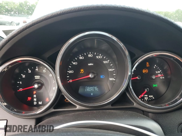 2012 Cadillac CTS Premium with VIN 1G6DS1E30C0111935, listed as a Copart auction lot 61951525 with 148,241 mi miles and Salvage title. Bid and sale history available at DreamBid. Image 9.