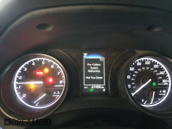 2023 Toyota Camry SE with VIN 4T1G11AK3PU751545, listed as a Copart auction lot 50363385 with 47,488 mi miles and Salvage Title. Bid and sale history available at DreamBid. Image 9.