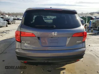 2016 Honda Pilot EX-L with VIN 5FNYF6H77GB062917, listed as a Copart auction lot 49169615 with 207,746 mi miles and Salvage Title. Bid and sale history available at carsss.com. Image 6.