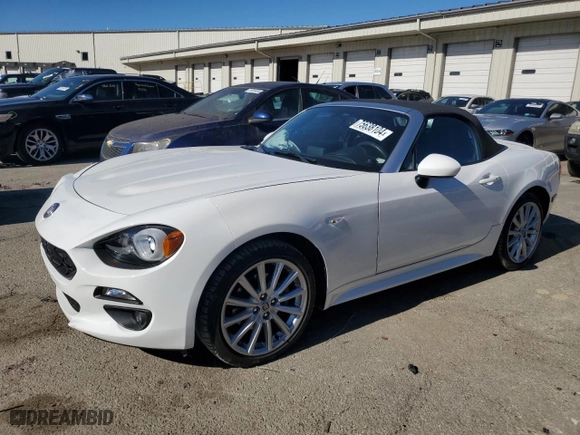 2017 FIAT 124 Spider Elaborazione Abarth with VIN JC1NFAEK3H0103023, listed as a Copart auction lot 75638104 with NaN miles and Salvage Title. Bid and sale history available at carsss.com. Image 1.