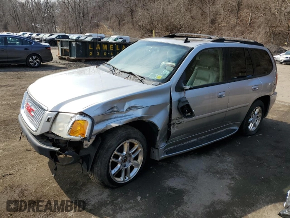 2007 GMC Envoy Denali with VIN 1GKET63M072110631, listed as a Copart auction lot 47081475 with 182,600 mi miles and Salvage Title. Bid and sale history available at carsss.com. Image 1.
