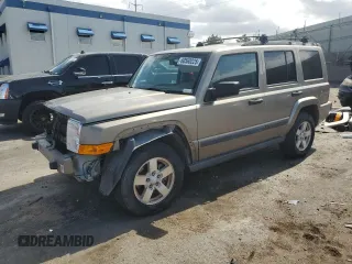 2006 Jeep Commander with VIN 1J8HG48K06C319278, listed as a Copart auction lot 60560225 with 122,920 mi miles and Salvage title. Bid and sale history available at DreamBid. Image 1.