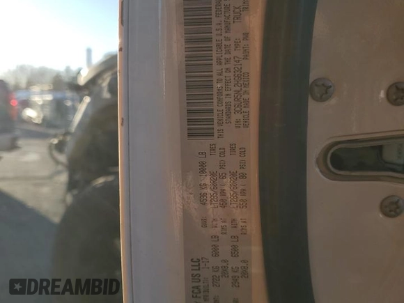 2017 Ram 2500 Laramie with VIN 3C6UR5NL2HG632147, listed as a Copart auction lot 46634505 with 93,951 mi miles and Salvage title. Bid and sale history available at DreamBid. Image 12.
