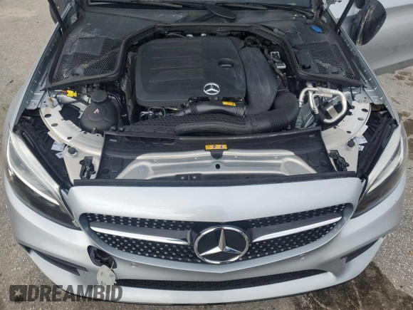 2023 Mercedes-Benz C 300 with VIN W1KWJ8DB4PG129366, listed as a Copart auction lot 68378014 with Not Provided miles and Clean Title. Bid and sale history available at DreamBid. Image 11.