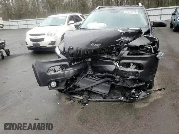 2015 Jeep Cherokee Latitude with VIN 1C4PJLCB9FW560566, listed as a Copart auction lot 51741275 with Not Provided miles and Salvage Title. Bid and sale history available at DreamBid. Image 12.