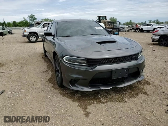 2021 Dodge Charger R/T with VIN 2C3CDXCT6MH682145, listed as a Copart auction lot 57914195 with 49,202 mi miles and Salvage title. Bid and sale history available at DreamBid. Image 13.