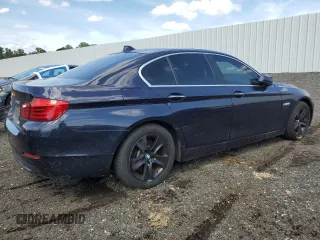 2013 BMW 5 Series 528i xDrive with VIN WBAXH5C58DDW16326, listed as a Copart auction lot 61610565 with Not provided miles and Clean title. Bid and sale history available at DreamBid. Image 3.