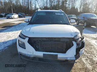 2024 Hyundai Venue SEL with VIN KMHRC8A39RU290214, listed as a Copart auction lot 82413604 with 52,988 mi miles and Salvage Title. Bid and sale history available at DreamBid. Image 5.