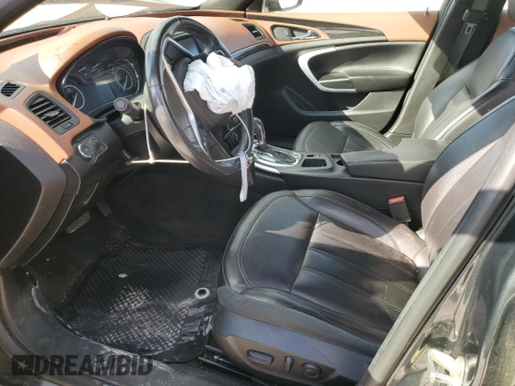 2014 Buick Regal Premium I with VIN 2G4GP5EX0E9325205, listed as a Copart auction lot 89346975 with 119,677 mi miles and Salvage Title. Bid and sale history available at DreamBid. Image 7.