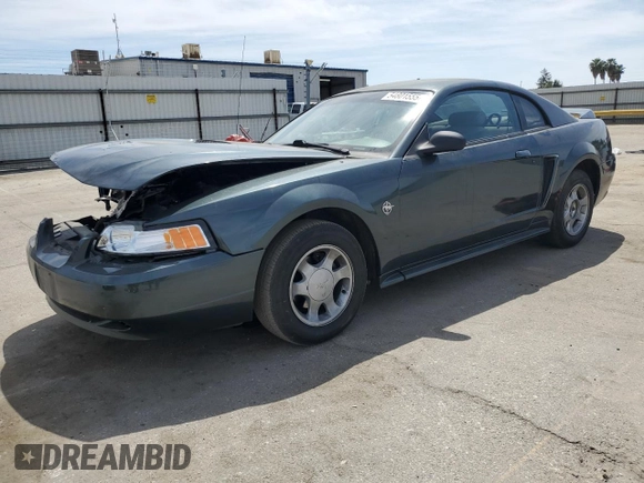 1999 Ford Mustang z VIN 1FAFP4041XF140264, wystawiony jako Copart lot #54801555 z przebiegiem 156 514 mil mil oraz Szkoda całkowita • Salvage title. Historia ofert i sprzedaży dostępna na DreamBid. Obrazek 1.