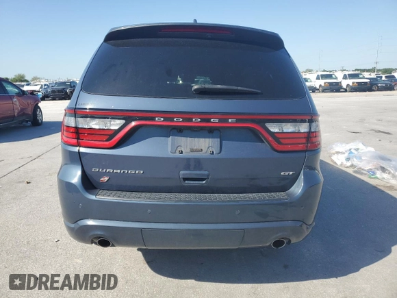 2021 Dodge Durango GT with VIN 1C4RDJDG6MC724286, listed as a Copart auction lot 52435065 with 62,541 mi miles and Salvage title. Bid and sale history available at DreamBid. Image 6.