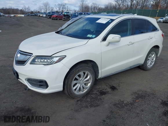 2017 Acura RDX w/Technology Pkg with VIN 5J8TB4H5XHL022338, listed as a IAAI auction lot 41323895 with 135,893 mi miles. Bid and sale history available at carsss.com. Image 2.