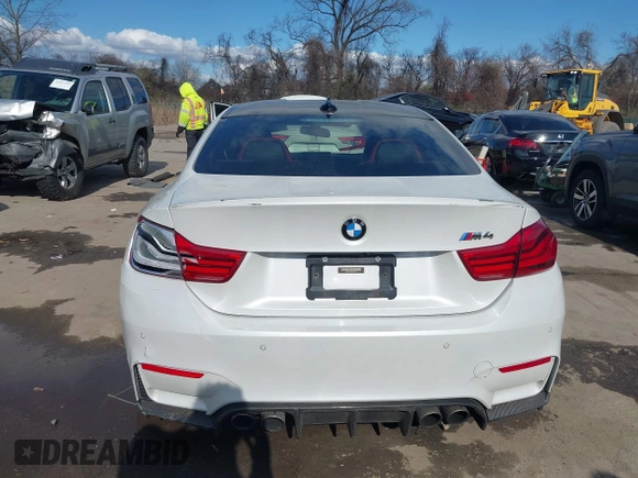 2018 BMW M4 z VIN WBS4Y9C56JAA92518, wystawiony jako IAAI lot #41887765 z przebiegiem 62 890 mil mil oraz . Historia ofert i sprzedaży dostępna na DreamBid. Obrazek 16.