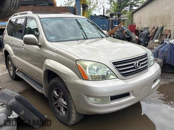 2006 Lexus GX 470 z VIN JTJBT20X960124511, wystawiony jako Copart lot #56307145 z przebiegiem 190 309 mil mil oraz Tytuł czysty. Historia ofert i sprzedaży dostępna na DreamBid. Obrazek 1.