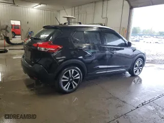 2019 Nissan Kicks S with VIN 3N1CP5CU1KL562339, listed as a Copart auction lot 52029675 with 74,497 mi miles and Salvage Title. Bid and sale history available at carsss.com. Image 3.
