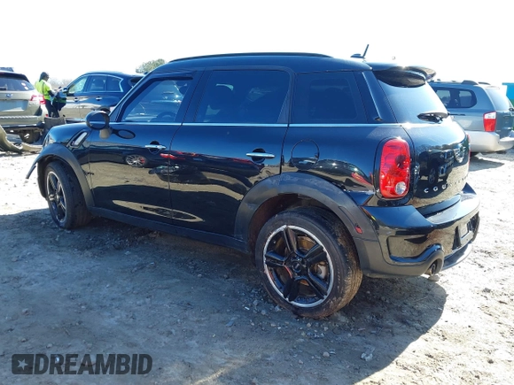 2015 MINI Countryman S with VIN WMWZC3C5XFWT04916, listed as a IAAI auction lot 41636369 with 101,448 mi miles and . Bid and sale history available at DreamBid. Image 3.