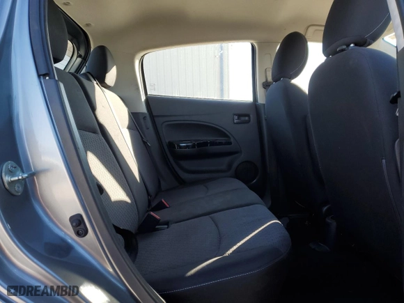 2019 Mitsubishi Mirage SE with VIN ML32A4HJ5KH005759, listed as a Copart auction lot 42138985 with 104,233 mi miles and Salvage Title. Bid and sale history available at carsss.com. Image 10.