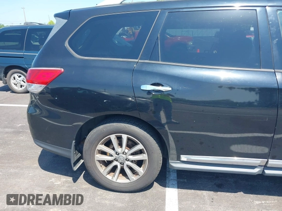 2014 Nissan Pathfinder SV with VIN 5N1AR2MN2EC704326, listed as a IAAI auction lot 42576283 with 168,074 mi miles and . Bid and sale history available at DreamBid. Image 6.