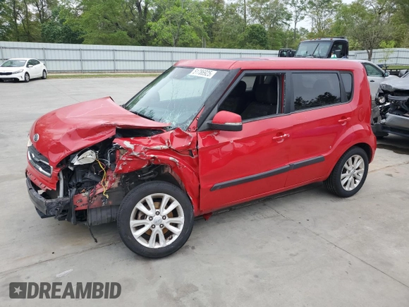 2012 Kia Soul + with VIN KNDJT2A62C7365950, listed as a Copart auction lot 51786925 with 140,447 mi miles and Salvage Title. Bid and sale history available at carsss.com. Image 1.