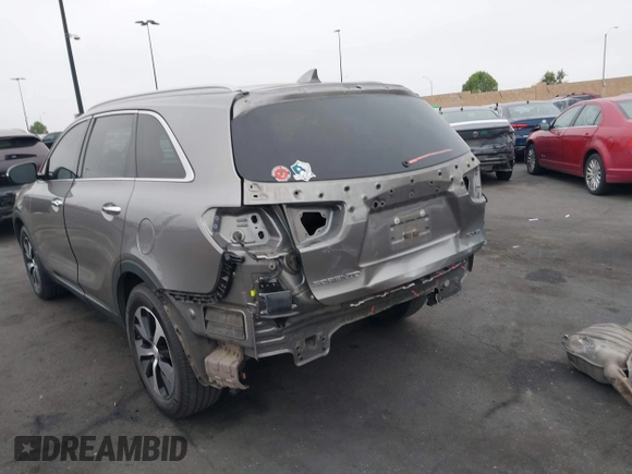 2018 Kia Sorento EX with VIN 5XYPH4A59JG394960, listed as a IAAI auction lot 42342621 with 158,056 mi miles and . Bid and sale history available at DreamBid. Image 3.