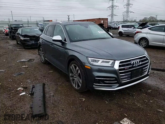 2018 Audi SQ5 Prestige with VIN WA1C4AFY1J2240985, listed as a Copart auction lot 50610653 with 86,686 mi miles. Bid and sale history available at carsss.com. Image 11.