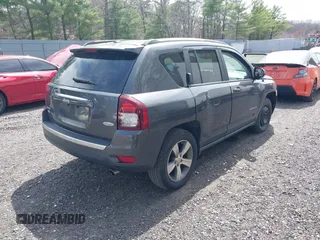2017 Jeep Compass High Altitude with VIN 1C4NJDEB5HD175630, listed as a IAAI auction lot 42066679 with 114,585 mi miles. Bid and sale history available at carsss.com. Image 4.