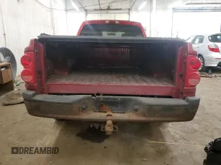 2006 Dodge Dakota SLT with VIN 1D7HW42N56S609685, listed as a Copart auction lot 43052435 with 222,136 mi miles and Non Repairable. Bid and sale history available at carsss.com. Image 6.