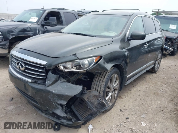 2014 Infiniti QX60 z VIN 5N1AL0MM4EC505517, wystawiony jako IAAI lot #42688884 z przebiegiem 140 878 mil mil oraz . Historia ofert i sprzedaży dostępna na DreamBid. Obrazek 6.