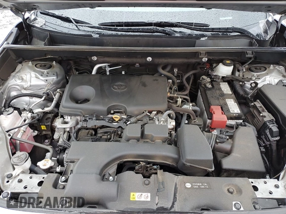 2023 Toyota RAV4 LE with VIN 2T3F1RFV1PW372760, listed as a Copart auction lot 48349905 with 34,417 mi miles and Salvage Title. Bid and sale history available at carsss.com. Image 12.