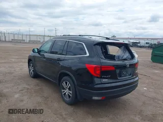 2017 Honda Pilot EX-L with VIN 5FNYF6H51HB045854, listed as a IAAI auction lot 42178053 with 114,913 mi miles and . Bid and sale history available at DreamBid. Image 3.