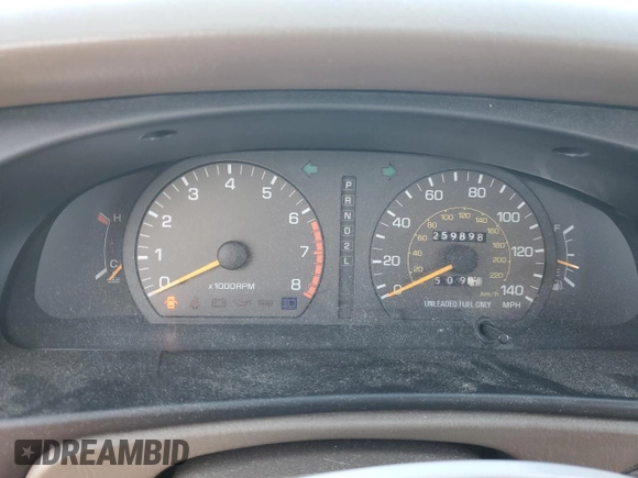 1996 Toyota Camry DX with VIN JT2BG12K1T0395294, listed as a Copart auction lot 47295405 with 259,898 mi miles and Salvage Title. Bid and sale history available at carsss.com. Image 9.