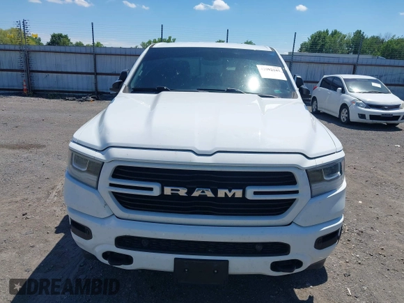 2019 Ram 1500 Big Horn with VIN 1C6SRFFT0KN911008, listed as a IAAI auction lot 42092247 with 72,222 mi miles and . Bid and sale history available at DreamBid. Image 6.