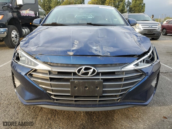 2020 Hyundai Elantra Value Edition with VIN 5NPD84LF9LH578073, listed as a Copart auction lot 44722905 with 108,455 mi miles and Salvage Title. Bid and sale history available at carsss.com. Image 5.
