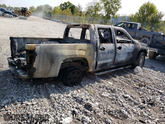 2009 GMC Canyon SLE1 with VIN 1GTDT13E798135626, listed as a Copart auction lot 70284314 with 0 mi miles and Salvage Title. Bid and sale history available at carsss.com. Image 3.