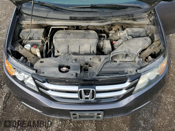 2015 Honda Odyssey EX with VIN 5FNRL5H46FB505327, listed as a Copart auction lot 51741425 with 372,144 mi miles and Salvage Title. Bid and sale history available at DreamBid. Image 12.