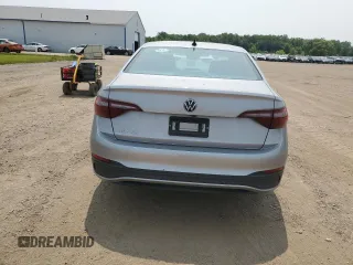 2024 Volkswagen Jetta S with VIN 3VW5M7BU9RM098603, listed as a Copart auction lot 59370965 with 2,873 mi miles and Salvage title. Bid and sale history available at DreamBid. Image 6.