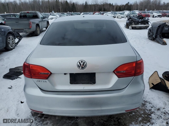 2014 Volkswagen Jetta Sedan S with VIN 3VW2K7AJXEM353284, listed as a Copart auction lot 46506045 with 337,216 mi miles and Salvage Title. Bid and sale history available at carsss.com. Image 6.