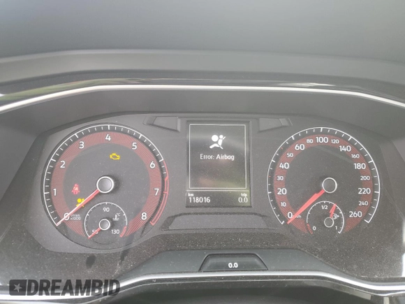 2020 Volkswagen Jetta SEL with VIN 3VWEB7BU2LM068503, listed as a Copart auction lot 52769105 with 118,016 mi miles and Salvage title. Bid and sale history available at DreamBid. Image 9.