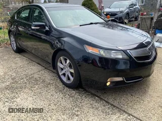 2013 Acura TL Tech with VIN 19UUA8F50DA005782, listed as a Copart auction lot 52160455 with 131,610 mi miles and Salvage Title. Bid and sale history available at carsss.com. Image 1.