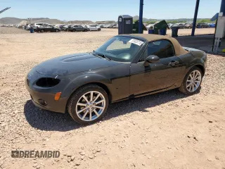 2008 Mazda MX-5 Miata Special Edition with VIN JM1NC25F780140239, listed as a Copart auction lot 61933715 with 75,689 mi miles and Salvage title. Bid and sale history available at DreamBid. Image 1.