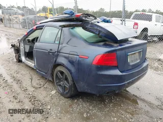 2005 Acura TL with VIN 19UUA66245A081064, listed as a IAAI auction lot 41439284 with 1 mi miles. Bid and sale history available at carsss.com. Image 3.