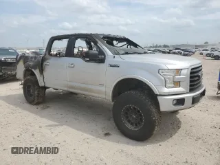 2017 Ford F-150 XL with VIN 1FTEW1CG3HKC81035, listed as a Copart auction lot 53820515 with 0 mi miles and Non Repairable. Bid and sale history available at carsss.com. Image 4.