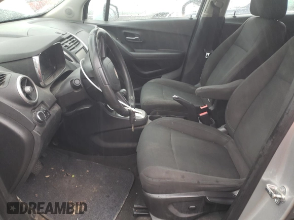 2015 Chevrolet Trax LS with VIN KL7CJKSB8FB093767, listed as a Copart auction lot 73109284 with 182,582 mi miles and Salvage Title. Bid and sale history available at carsss.com. Image 7.