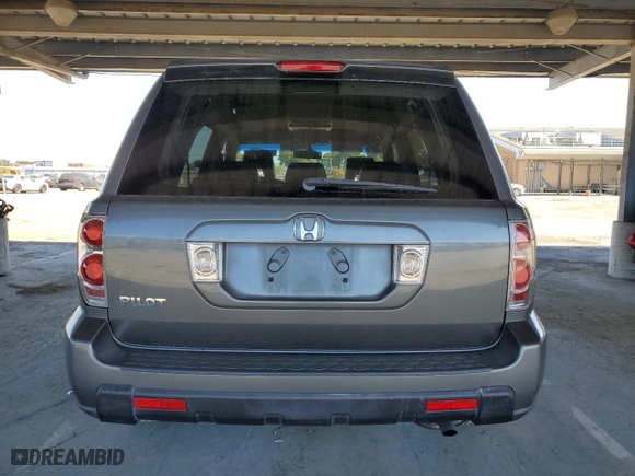 2007 Honda Pilot EX-L with VIN 5FNYF28667B024000, listed as a Copart auction lot 47191975 with 195,841 mi miles and Clean Title. Bid and sale history available at carsss.com. Image 6.