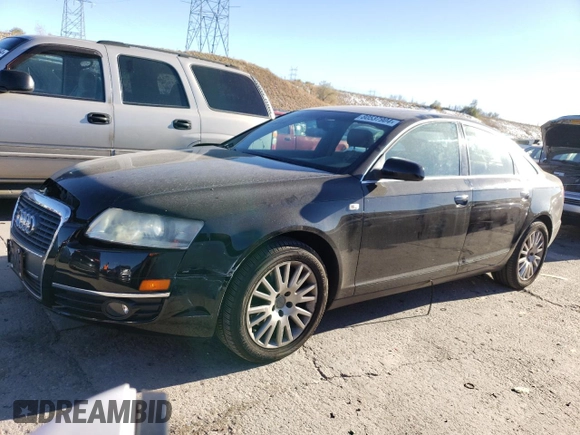 2007 Audi A6 3.2L with VIN WAUDH74F17N104623, listed as a Copart auction lot 80537904 with 123,152 mi miles and Salvage Title. Bid and sale history available at carsss.com. Image 1.