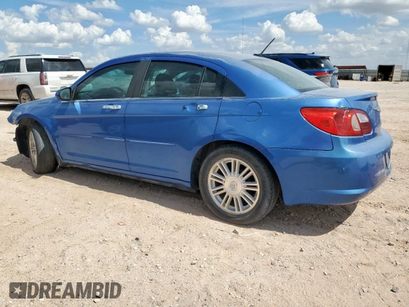 2007 Chrysler Sebring Limited с VIN 1C3LC66K37N562296, выставлен на аукционе Copart как лот 65495175 с пробегом 148 078 миль миль и Чистый • Clean title. История ставок и продаж доступна на DreamBid. Изображение 2.